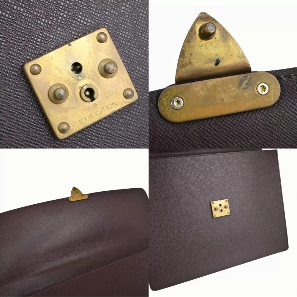 Auth Louis Vuitton unisex business LV unisex briefcase with convertible strap - Picture 7 of 14